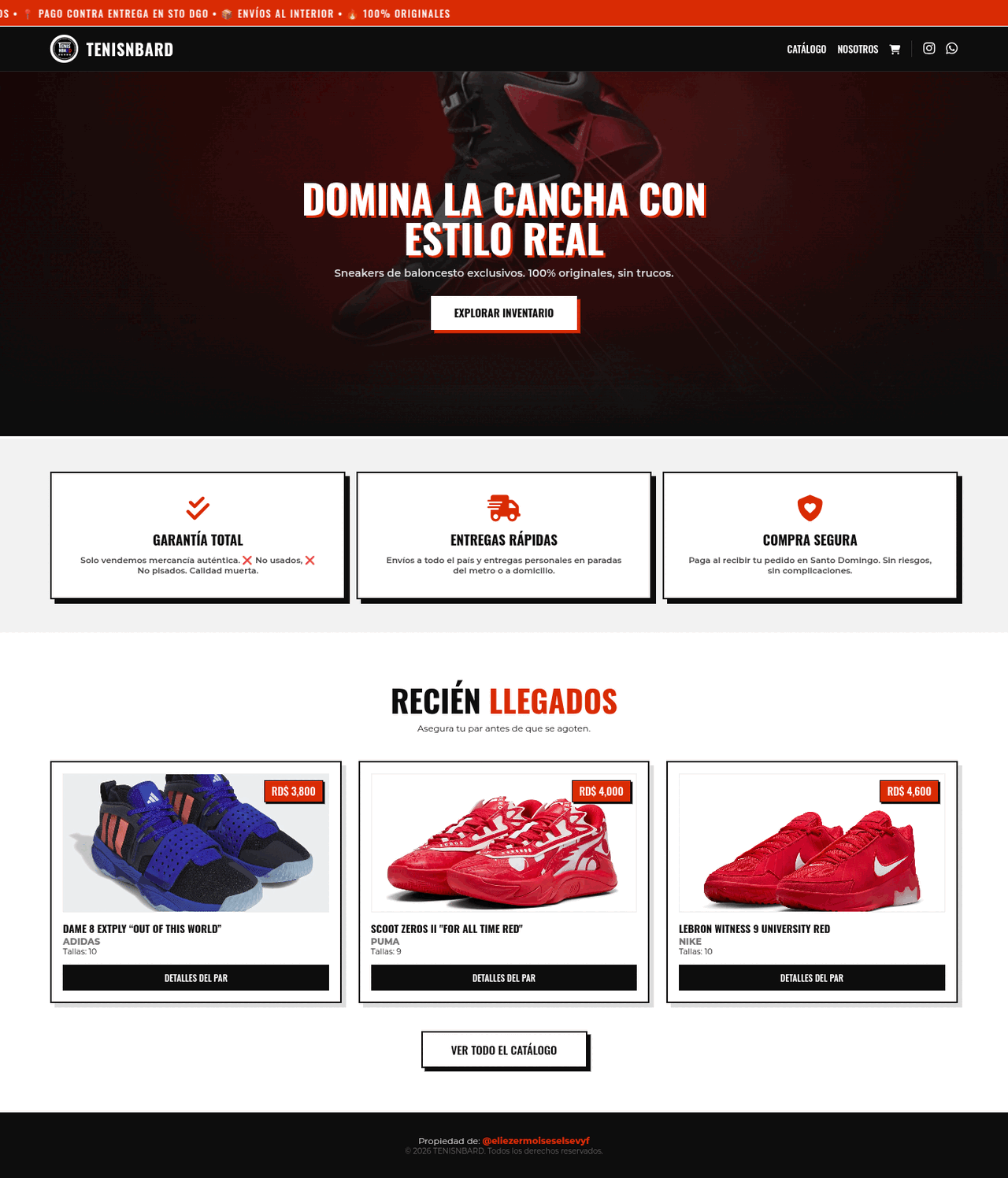 Tenis NBA RD Full